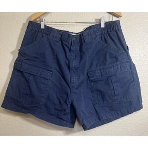 Cabelas Mens Elastic Waist‎ Trail Hiker Shorts Size 40 Brown Hiking Gopcore Y2K